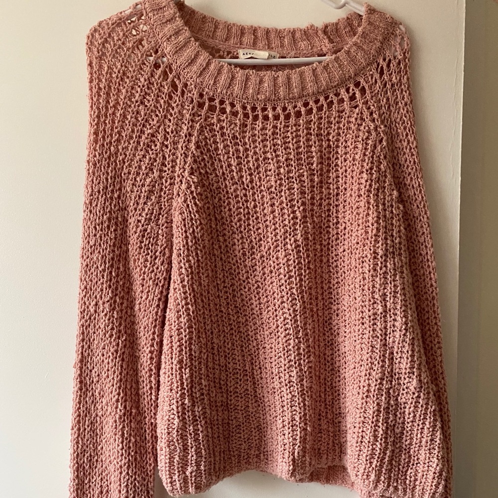 Pink Sweater